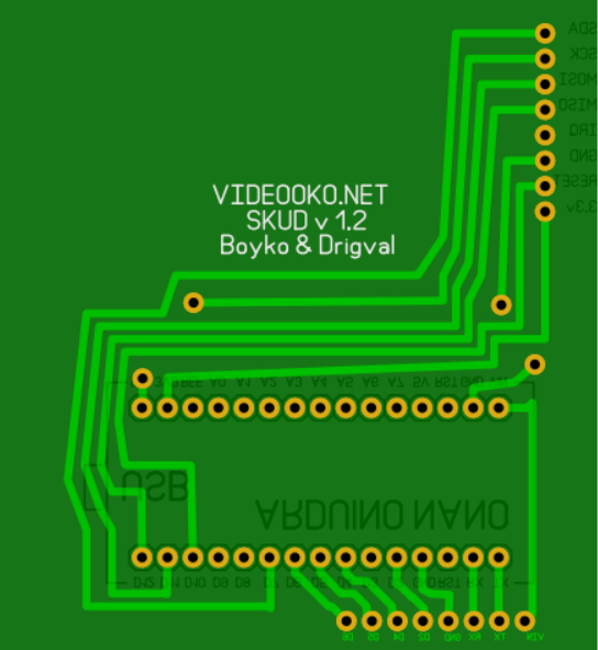 Плата контроллера СКУД MAX v1.2